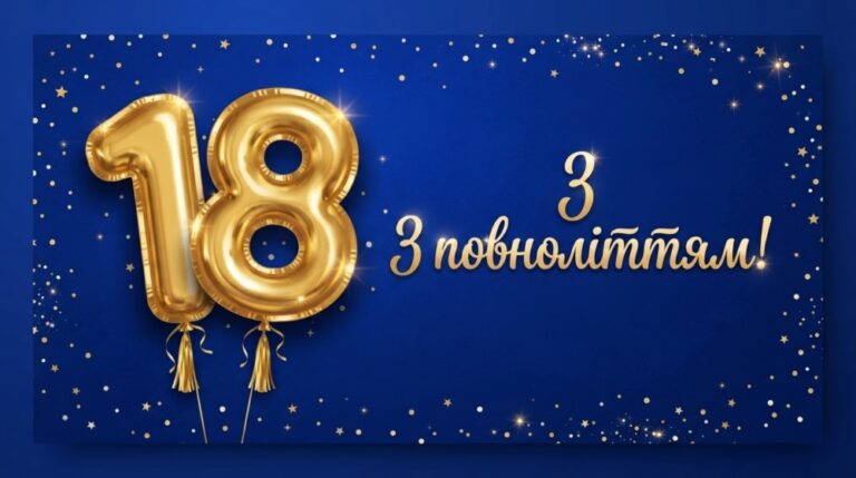 Привітання з 18-річчям своїми словами: красиві тексти в прозі