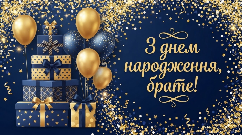 Привітання з днем народження брату своїми словами: щирі тексти у прозі