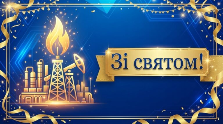 Привітання з Днем працівників нафтової, газової та нафтопереробної промисловості