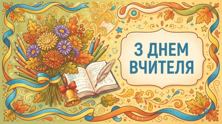 Привітання з Днем працівників освіти