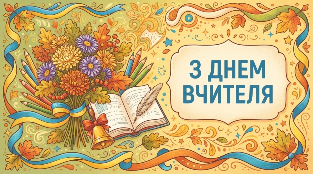 Привітання з Днем працівників освіти