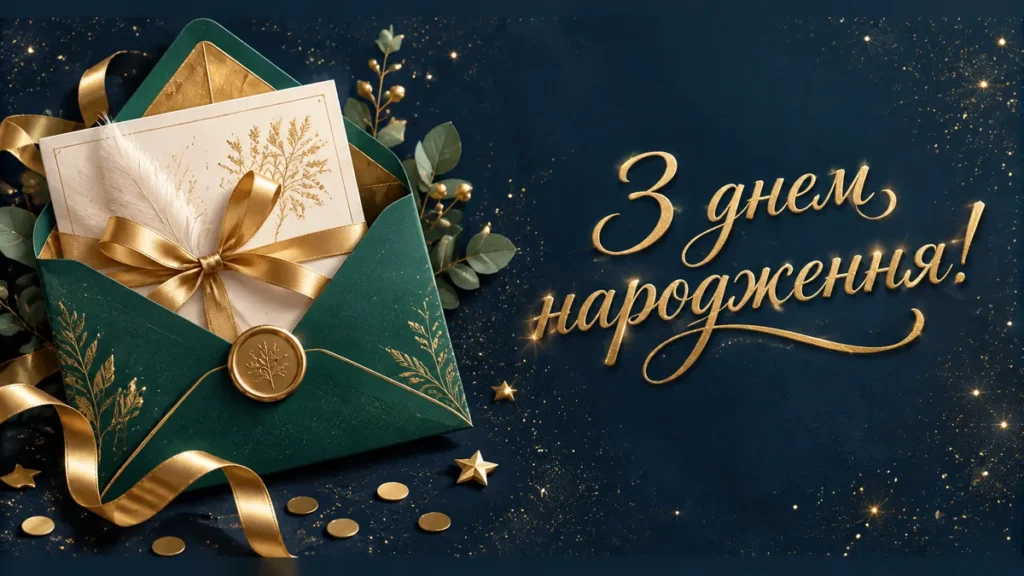 Як підписати конверт на день народження: короткі фрази й готові тексти