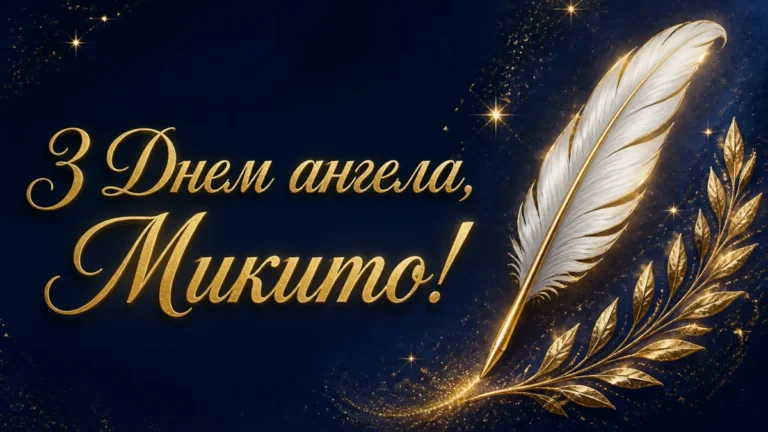 Привітання з Днем ангела Микити своїми словами: добірка щирих текстів