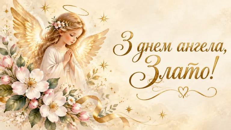 Привітання з днем ангела Злати в прозі: доньці, подрузі й колезі