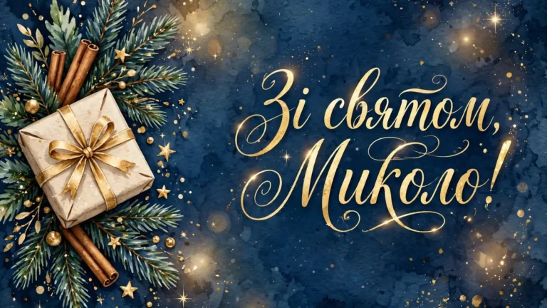 Привітання з Днем святого Миколая для Миколи: що побажати та як привітати?