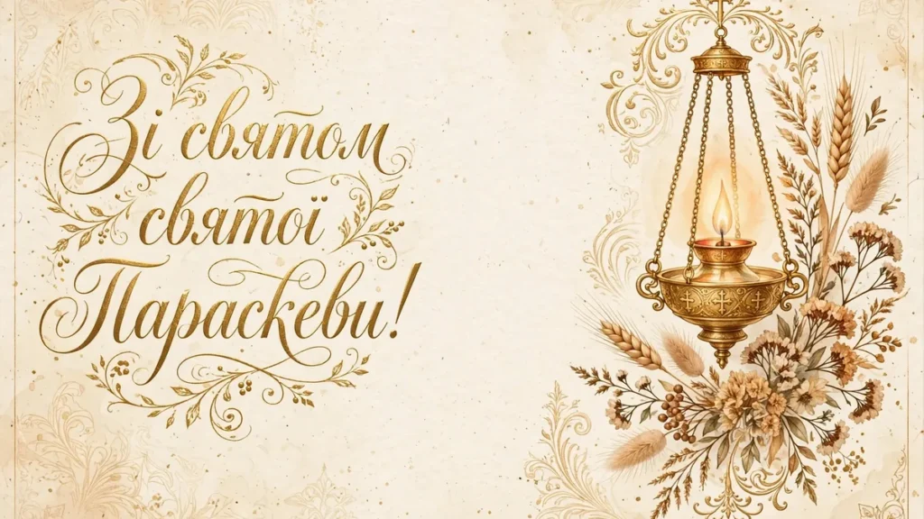 Привітання з днем святої великомучениці Параскеви-П’ятниці: Параскам та громаді