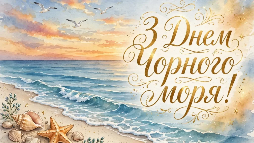 Привітання з Міжнародним днем Чорного моря: у прозі, віршах і короткі СМС