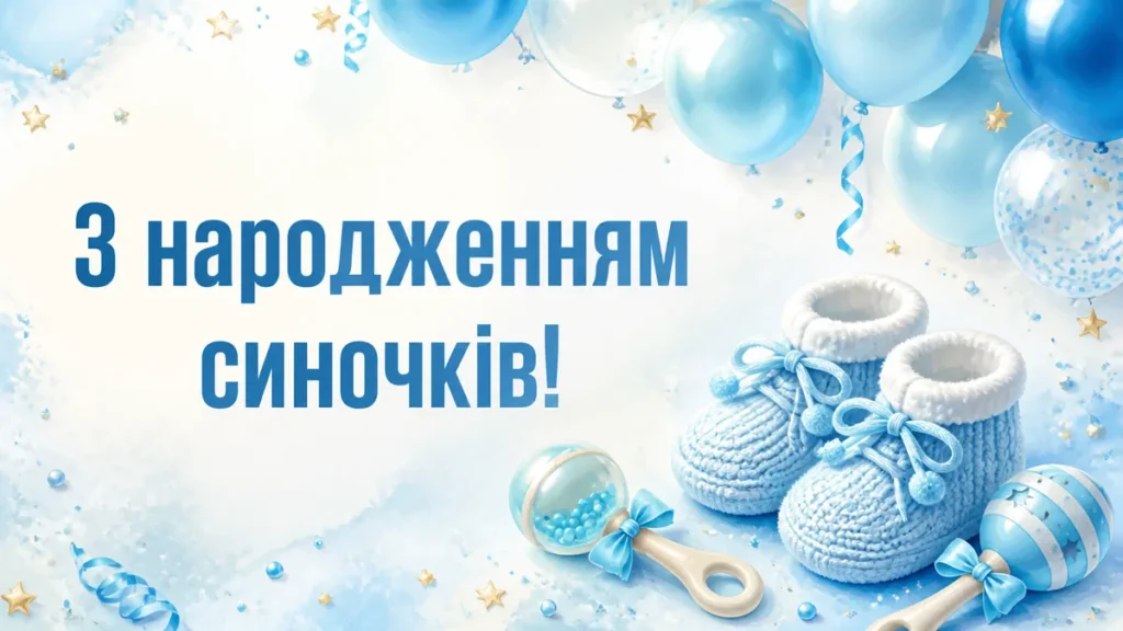 Привітання з народженням двох синочків: у прозі, віршах та короткі СМС