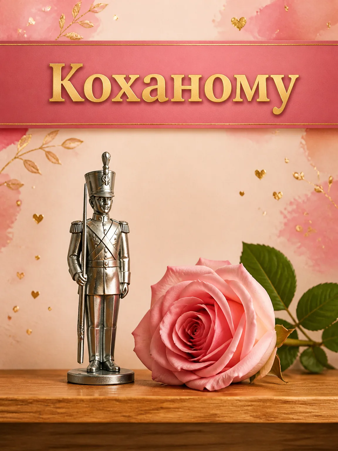 Олов'яний солдатик і рожева троянда