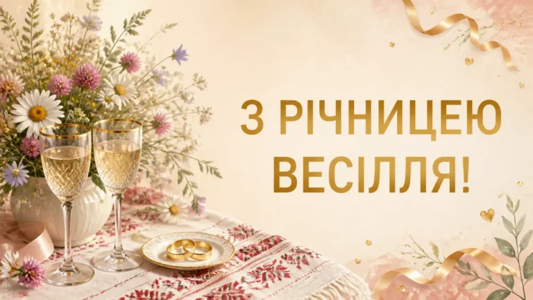 Привітання з річницею весілля дітям від батьків: від мами, від тата та від обох
